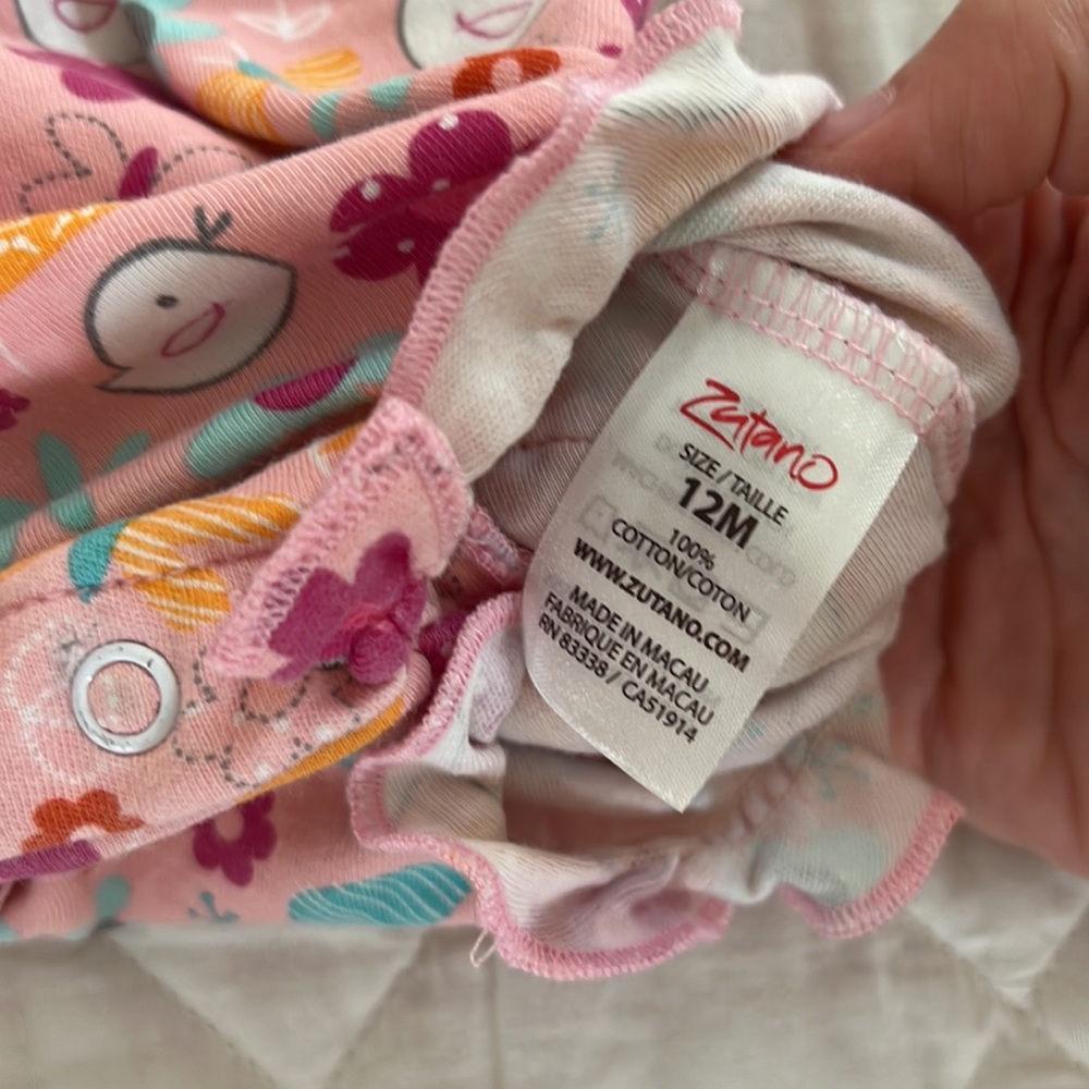 Zutano Ruffle Onesies Bundle - Picture 12 of 12